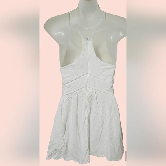 Lulus Easy Honey Ivory White Slip Mini Dress Size XS - Picture 11 of 12